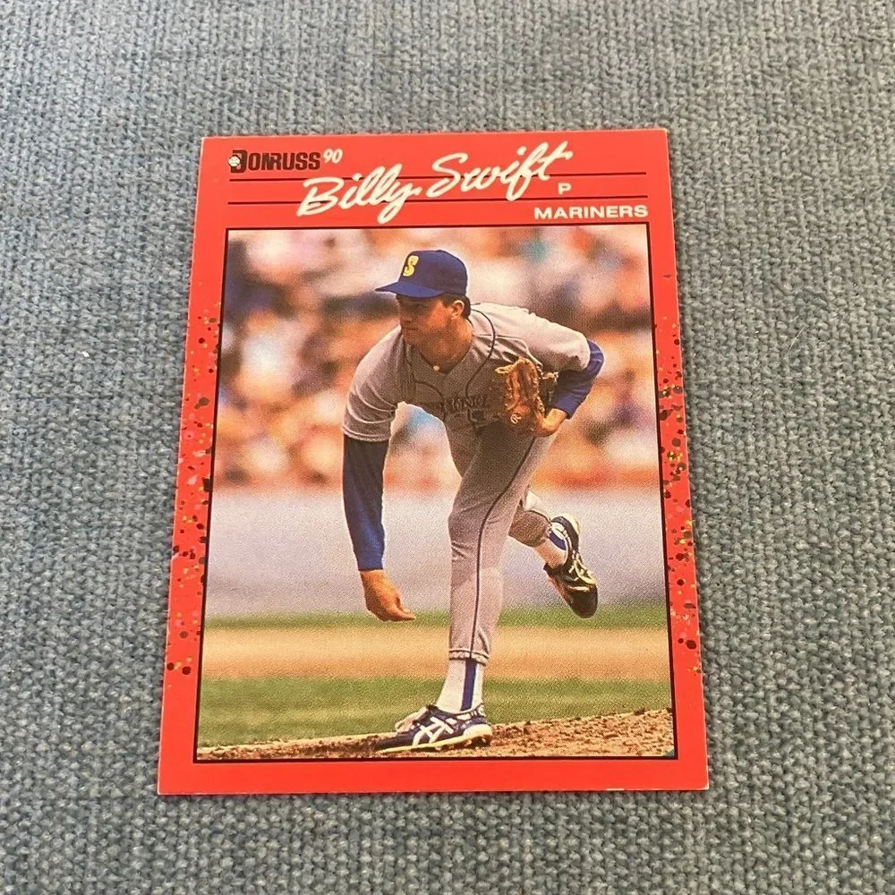 1990 Donruss Seattle Mariners Baseball Card Trading Card